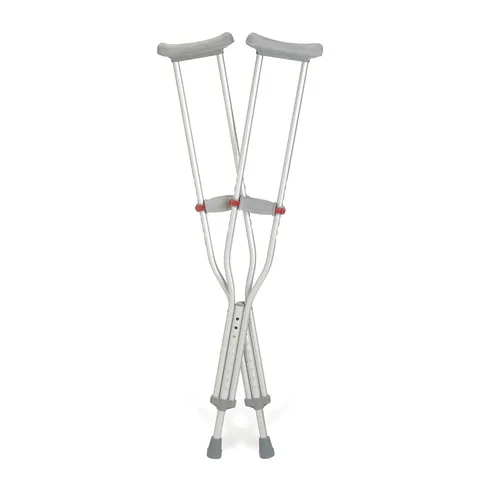 Milliken - MLN203TL - Red-Dot Aluminum Crutches