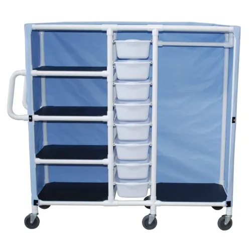 MJM International Corp - 370-8 - Combo Cart With Mesh Or Solid Vinyl Cover