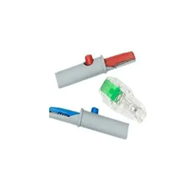 Cardinal Health - MW00617A - Kendall™ Push Button Alligator EKG Leadwire Clip  for 0-156IN -4 mm- Pin  10-pk 1 pk-cs -Continental US Only-