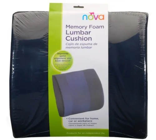 Nova Ortho-med - 2675BL-R - Memory Foam Lumbar Cushion
