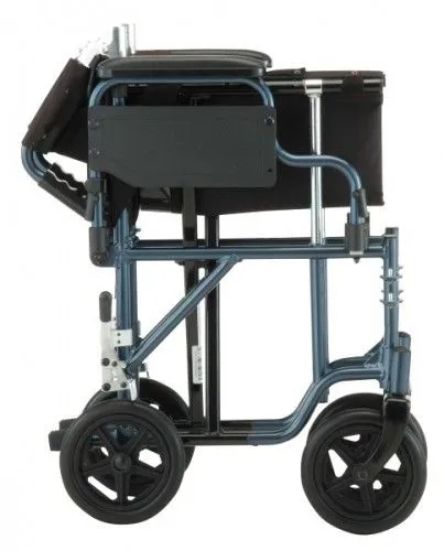 Nova Ortho-med From: 349B To: 352R - Transport Chair Lightweight With Detachabledesk Arm & Swing Away Footrests Lightwieg