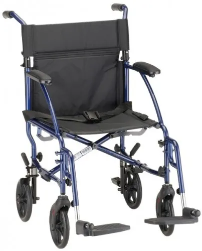 Nova Ortho-med - 377B-R - Lightweight Transport Chair-  (Retail Packaged)