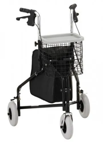 Nova Ortho-med From: 4900BK To: 4900RD - Traveler 3 Wheeled Walker 250# Cap