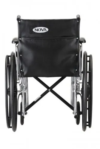Nova Ortho-med From: 5185S To: 5241S - Wheelchair- With Detachable Desk Arm & Swing Away Footrest Full Footrestnylon