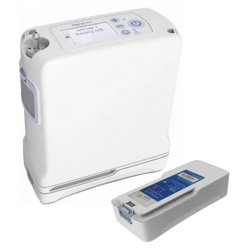 OxyGo - From: 1400-2000 To: 1400-2000-8 - FIT 3 Setting Portable Oxygen Concentrator with 8 Cell Battery.