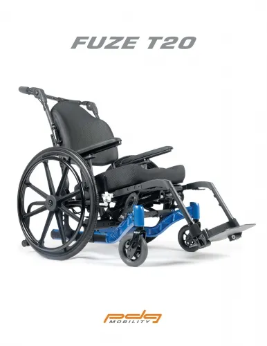 PDG Mobility - 51120 - Fuze T20 Tilt in Space Wheelchair