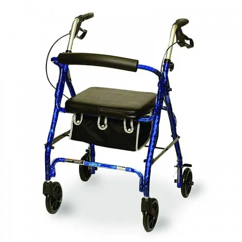 PMI - Professional Medical Imports - 1028BL - Rollator with Loop Brakes and Basket