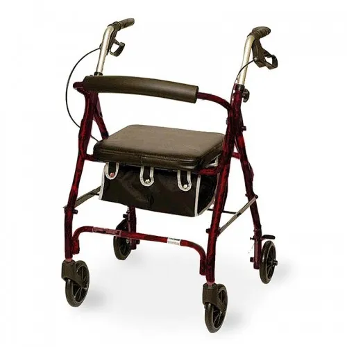 PMI - Professional Medical Imports - 1028BUR - Rollator with Loop Brakes and Basket