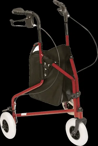 Professional Medical Imports - 1038RD - 3 Wheeled Rollator