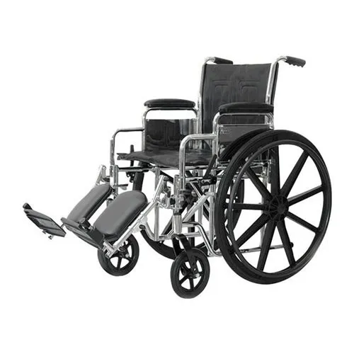 PMI - Professional Medical Imports - 88-1009DX - Standard DX Wheelchair with Detachable Desk Arm and Swingaway Footrest