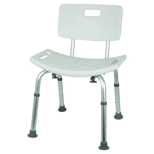 PMI - Professional Medical Imports - BSBCWB - ProBasics Bariatric Shower Chair with Back, 550lb Weight Capacity.