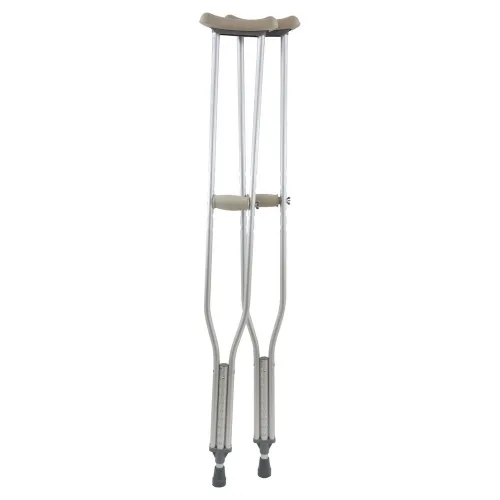 PMI - Professional Medical Imports - ProBasics - CRAT -   Aluminum Crutches, Tall Adult, 5'10" 6'6" Height Range, 350 lb. Weight Capacity.
