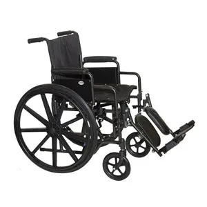 PMI - Professional Medical Imports - EC09SA - Economy Detachable Arm Wheelchair with Swingaway Footrest