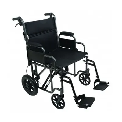PMI - Professional Medical Imports - TCS221612SV - Heavy Duty Steel Transport Chair