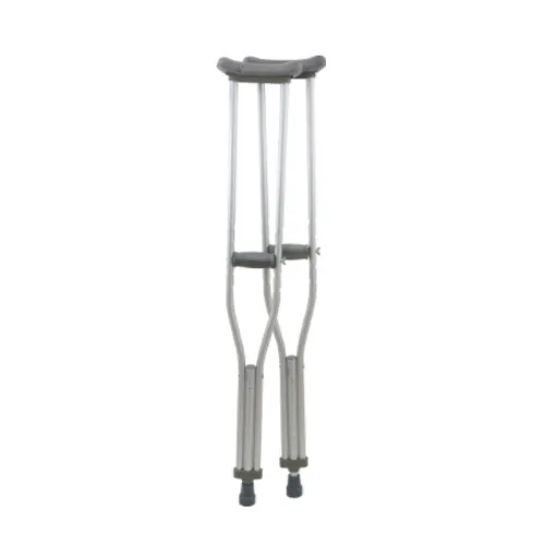 PMI - Professional Medical Imports - ProBasics - CRA -  Adult Aluminum Crutches, 350 lb Weight Capacity