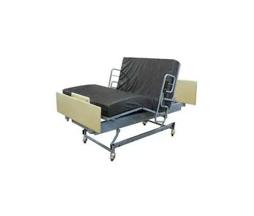 Big Boyz - Queen's Pride 600LM - QP3880 - Electric Bed Queen's Pride 600LM Bariatric 80 Inch Length Steel Deck 15-1/2 to 24-1/2 Inch Height Range