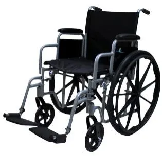 ReadyCare - C461616RDAELR - Commando wheelchair, cloth upholstery, ELR K1/K2