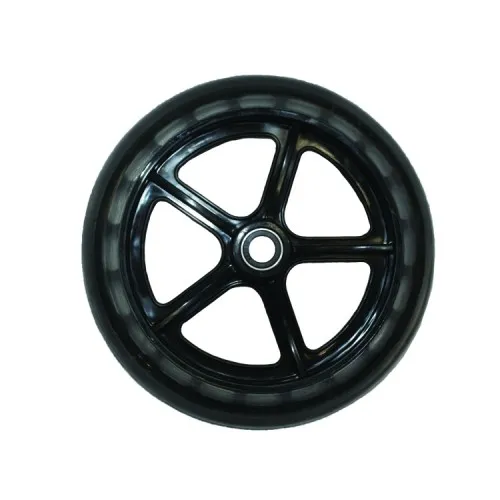 Roscoe From: 90143 To: 90144 - Clear PU Wheel For Knee Scooter Dust Cap Rear Wheel