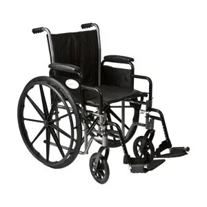 Roscoe - K2ST1816DHRSA - K2-Lite Wheelchair with Removable Desk-Length Arms and Swing-Away Footrest