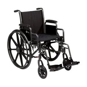 Roscoe - K31816DHRSA - K3-Lite Wheelchair with Removable Desk-Length Arms and Swing-Away Footrests