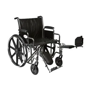 Roscoe - K7-Lite - K72218DHREL - K7 Wheelchair with Removable Desk Arms and Elevating Legrests, 22". 450 lb weight capacity.