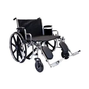 Roscoe - W7HD28E - K7 Extra-Wide Wheelchair with Elevating Leg Rests