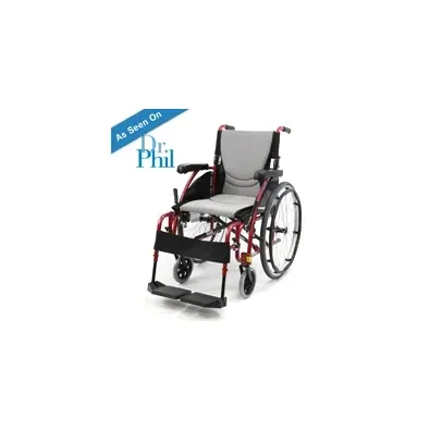 Karman - Ergo Series - From: S-ERGO115Q16RS To: S-ERGO115Q20SS - 115 Wheelchair w/ Quick Release Wheels Seat