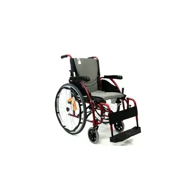 Karman - Ergo Series - From: S-ERGO125F16RS To: S-ERGO125F18SS - 125 Wheelchair w/ Flip Back Armrest Seat