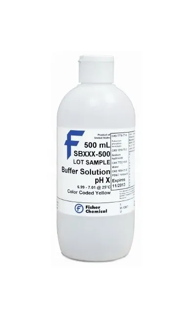 Fisher Scientific - Fisher Chemical - SB108500 - Neutral Buffer Fisher Chemical Ph Buffer Certified Ph 7.0 500 Ml