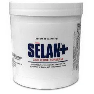 Span-America - PJSZC16012 - Span america MedicalSelan Plus Zinc Oxide Barrier Cream Jar