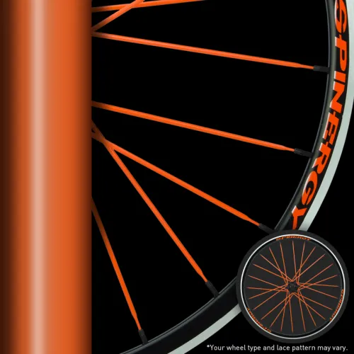 Spinergy From: 511004-7.95ORG To: 511004-10.80ORG - Pbo Spoke Orange