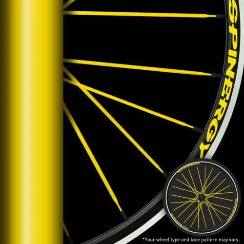 Spinergy From: 511004-7.95YEL To: 511004-10.80YEL - Pbo Spoke Yellow