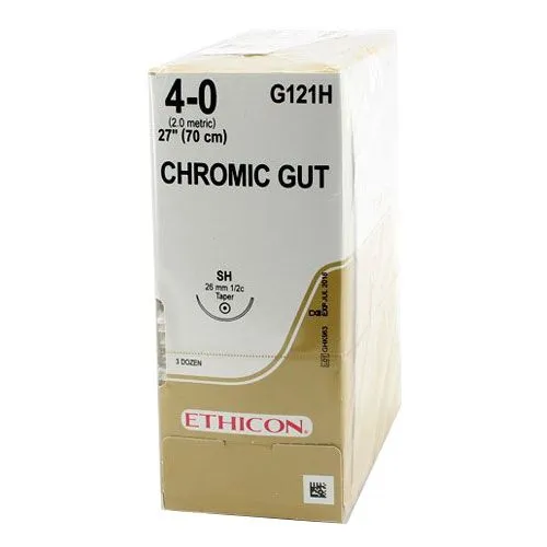 Surgical Specialties - From: C121N To: C182N  Chromic Gut Suture, Taper Point, 1/2 Circle