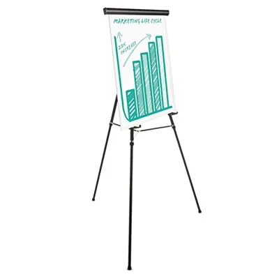 Universal - From: UNV43034 To: UNV43035 - Heavy-Duty Adjustable Presentation Easel