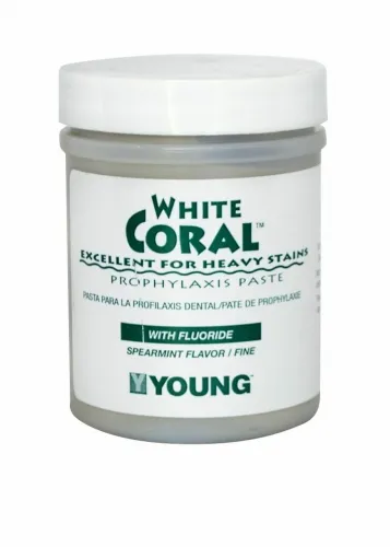 Young Dental - From: 033109 To: 033609 - Manufacturing Young&#153; White, Coral, Mint Coarse, 250g W/O Fluoride, 16/cs (USA and Canada Only)