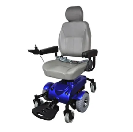 Zipr Mobility - From: Mantis Blue To: Mantis SE Red  Zipr Mantis regular Blue (manual seat elevation)